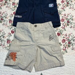 Boys 2T lot of shorts, 2 pair, lot 07281